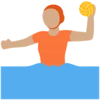person playing water polo: medium skin tone untuk platform X / Twitter
