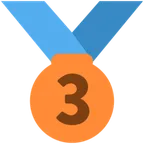 3rd place medal für X / Twitter Plattform