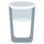 X / Twitter प्लेटफ़ॉर्म के लिए glass of milk