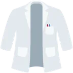 X / Twitter 平台中的 lab coat