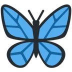 butterfly for X / Twitter platform