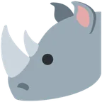 X / Twitter 平台中的 rhinoceros