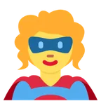 woman superhero pentru platforma X / Twitter