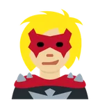 woman supervillain: medium-light skin tone per la piattaforma X / Twitter