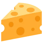 X / Twitter প্ল্যাটফর্মে জন্য cheese wedge