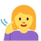 deaf woman per la piattaforma X / Twitter