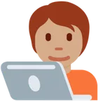 technologist: medium skin tone untuk platform X / Twitter