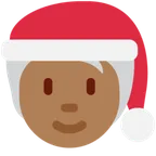 Mx Claus: medium-dark skin tone สำหรับแพลตฟอร์ม X / Twitter