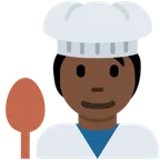 cook: dark skin tone untuk platform X / Twitter