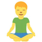 man in lotus position עבור פלטפורמת X / Twitter