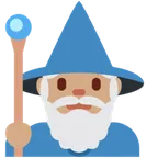 man mage: medium skin tone untuk platform X / Twitter