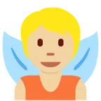fairy: medium-light skin tone для платформы X / Twitter