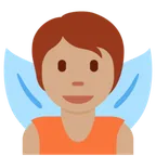 fairy: medium skin tone til X / Twitter platform