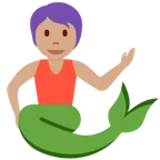 X / Twitter dla platformy merperson: medium skin tone