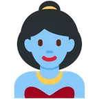 woman genie for X / Twitter platform