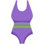 X / Twitter 平台中的 one-piece swimsuit