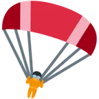 X / Twitter platformon a(z) parachute képe