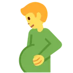 X / Twitter platformon a(z) pregnant man képe