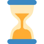 hourglass done untuk platform X / Twitter