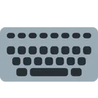 keyboard for X / Twitter platform