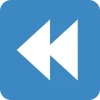 fast reverse button för X / Twitter-plattform