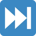 next track button für X / Twitter Plattform