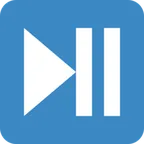 play or pause button for X / Twitter platform