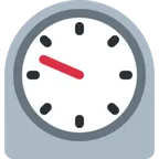 timer clock voor X / Twitter platform