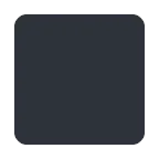 black medium square per la piattaforma X / Twitter