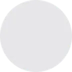 X / Twitter প্ল্যাটফর্মে জন্য white circle