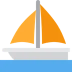 sailboat voor X / Twitter platform
