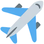 airplane for X / Twitter platform